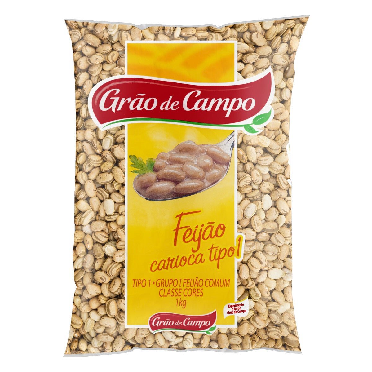 Grao De Campo Feijao Carioca 1kg Brazilian Market NYC Mercado